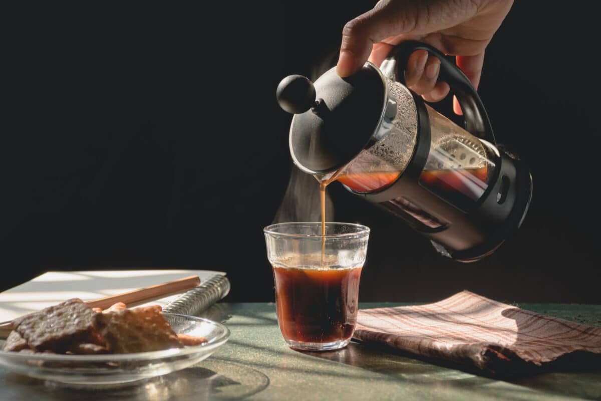 techniken für die zubereitung von slow coffee