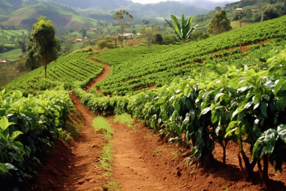 Kaffeeplantagen in Brasilien