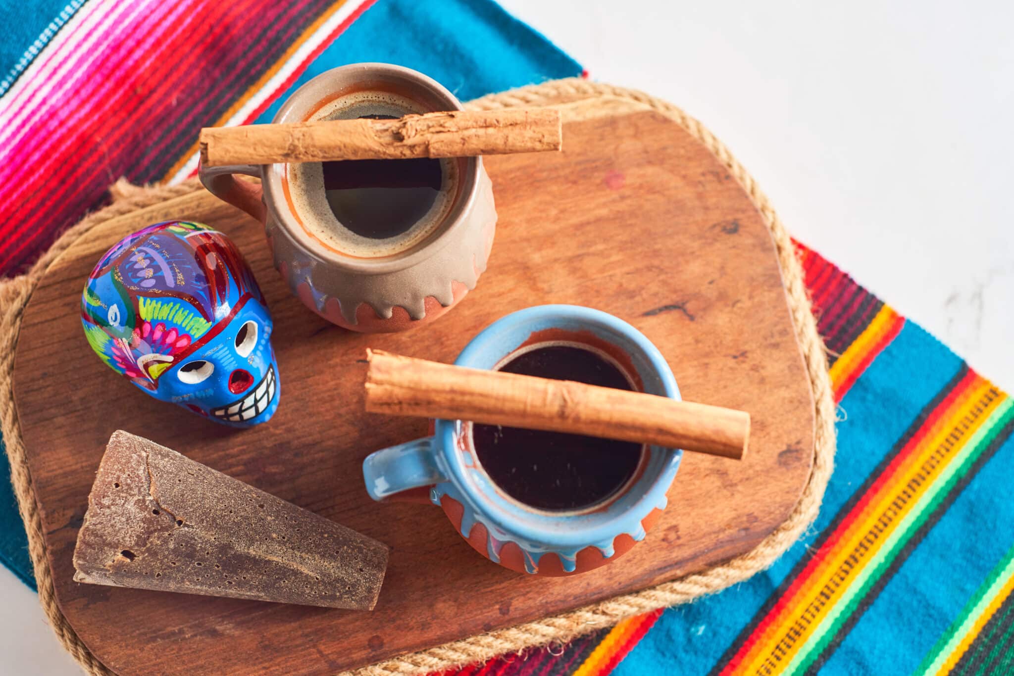 Petits pots au chocolat mexicain, café et cannelle