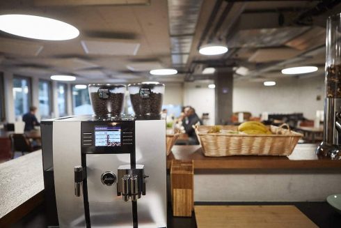 Mise à disposition gratuite de machine à café pour entreprise